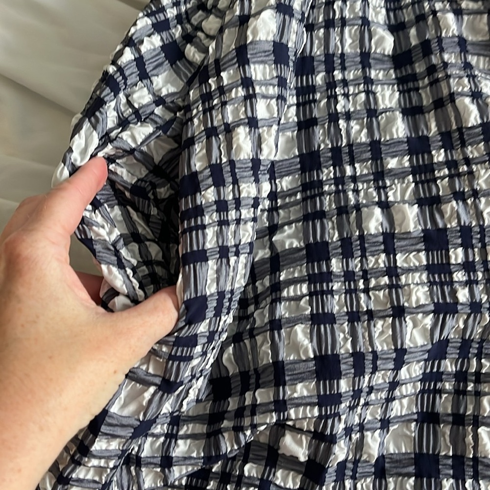 Solid & Striped Gingham Dress - image 7